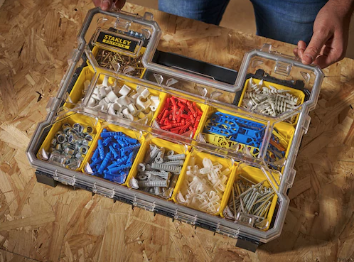 Organizer FatMax Pro niski, wodoodporny, do przechowywania narzędzi i akcesoriów | 1-97-517