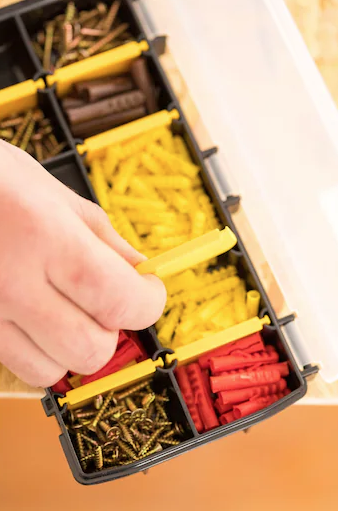 Organizer 9 cali do przechowywania narzędzi, drobnych akcesoriów i części | STST81679-1