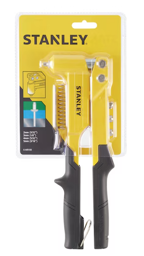 Nitownica MR100 z obrotową głowicą do nitów i prac montażowych w warsztacie | 6-MR100