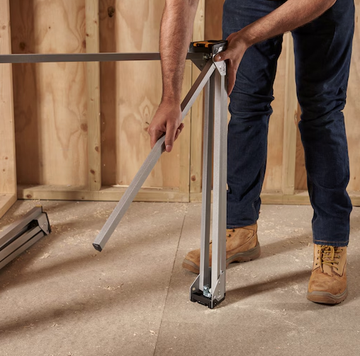 Kobyłki metalowe komplet 2 sztuki do prac warsztatowych | STST81337-1