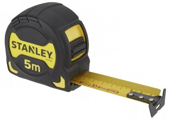 Miara GRIP 5 m x 28 mm do precyzyjnych pomiarów w warsztacie i domu | STHT0-33561