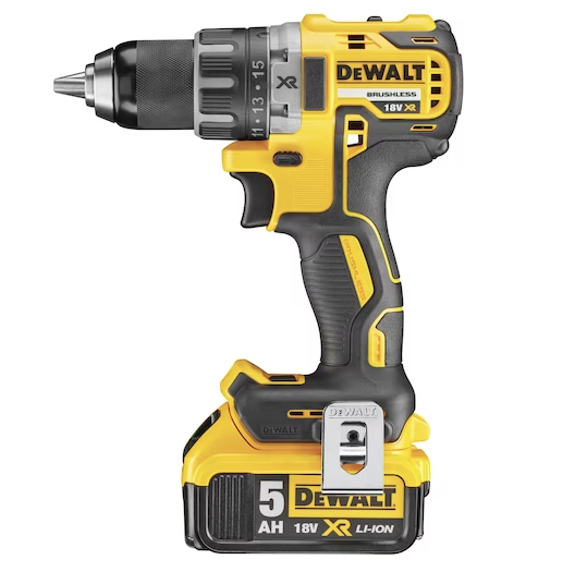 Wkrętarka 18V z dwoma akumulatorami 5,0 Ah TSTAK wydajna i wygodna do prac domowych i warsztatowych | DCD791P2