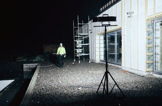 Lampa robocza Vapor 20000 APP z regulowanym stojakiem 2,3 m do profesjonalnego oświetlenia BEAM | 692212109