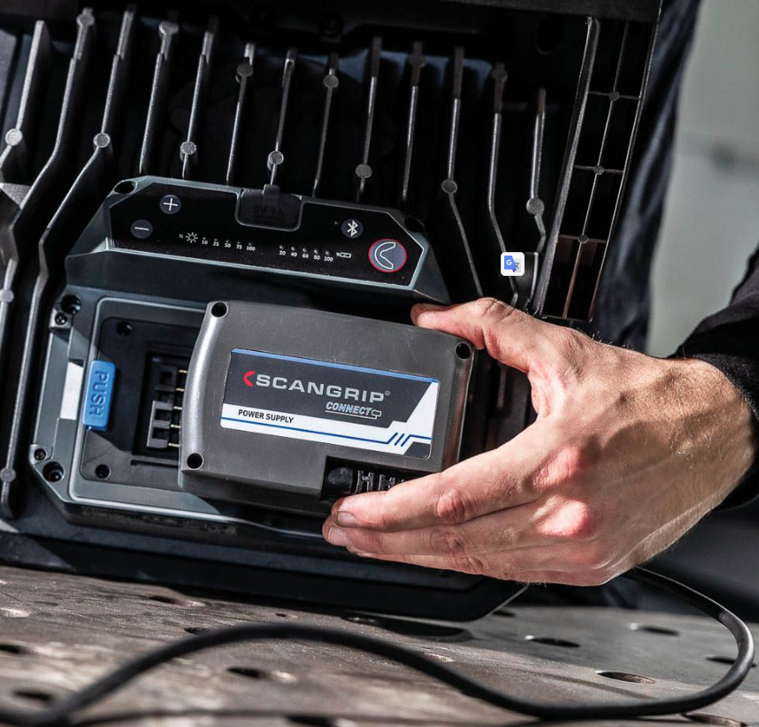 Sieciowe zasilanie lamp SCANGRIP CONNECT POWER SUPPLY do profesjonalnego oświetlenia | 03.6123C