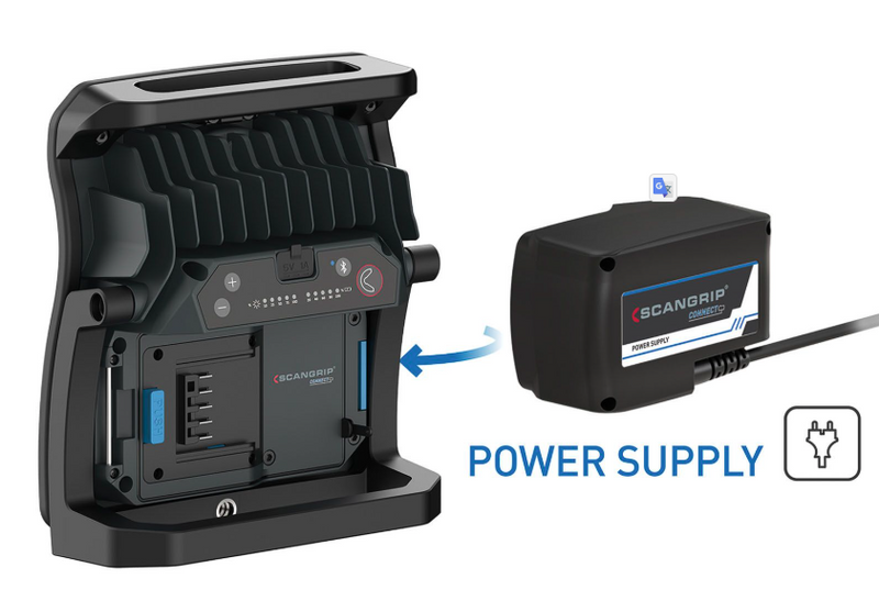 Sieciowe zasilanie lamp SCANGRIP CONNECT POWER SUPPLY do profesjonalnego oświetlenia | 03.6123C