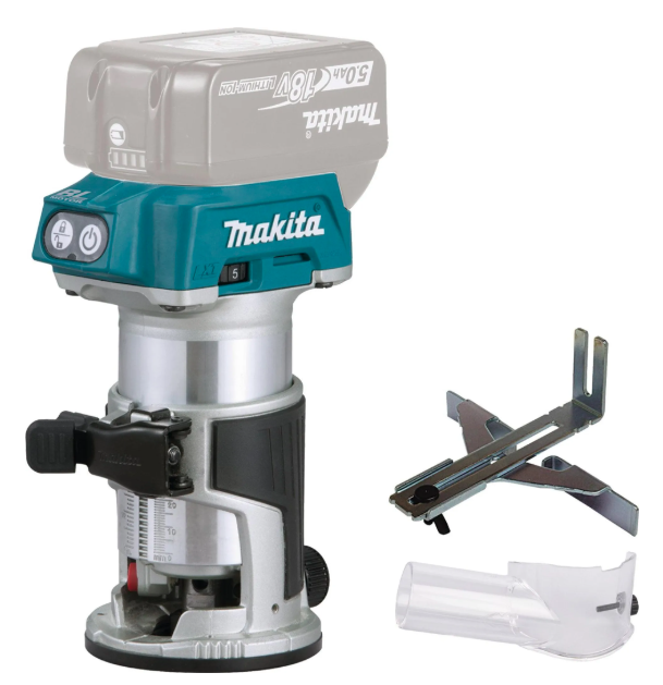 Frezarka górnowrzecionowa Makita 18V 30000 rpm wersja SOLO | DRT50Z