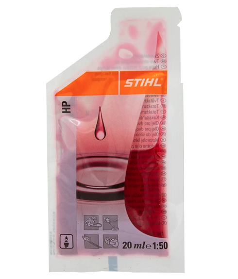 Olej STIHL HP 20 ml do silników 2‑taktowych zapewniający ochronę i smarowanie części ruchomych | 0781-319-8400