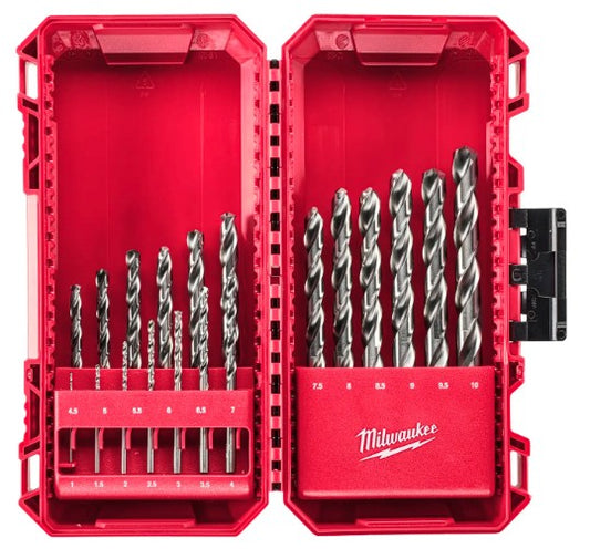 Zestaw 19 wierteł do metalu Thunderweb 1-10 mm w wytrzymałej kasecie | 4932493869