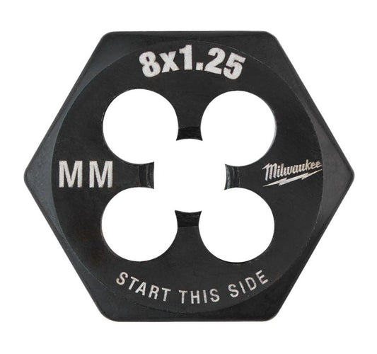 Narzynka metryczna HEX M8x1.25 gwarantująca precyzyjne nacinanie gwintów o skoku 1,25 mm | 4932500616