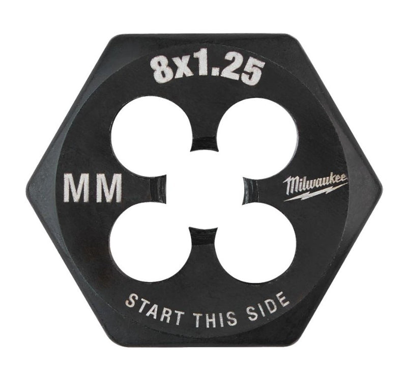 Narzynka metryczna HEX M8x1.25 gwarantująca precyzyjne nacinanie gwintów o skoku 1,25 mm | 4932500616