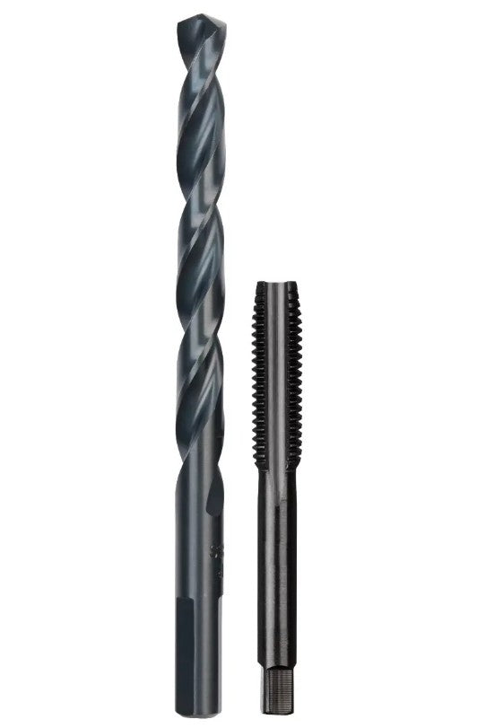 Zestaw gwintownik ręczny M5x0.8 mm z wiertłem 4,2 mm do metalu, komplet 2-częściowy | 4932500636