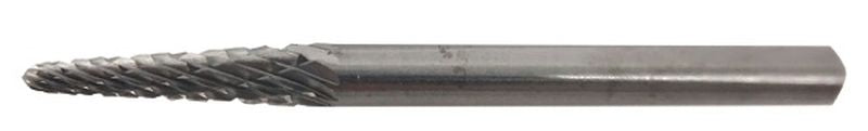 Pilnik frez obrotowy z węglika, stożkowy zaokrąglony 6mm | 426MD/TA6 - Centrum Techniczne Gałązka