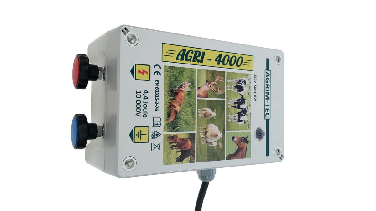Elektryzator pastuch AGRI-4000 2,9J sieciowy 230V | 1003PL