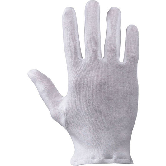 Rękawice bawełniane CAMERIERE białe r.M/8 wygodne, przewiewne, lekkie | 335026/M