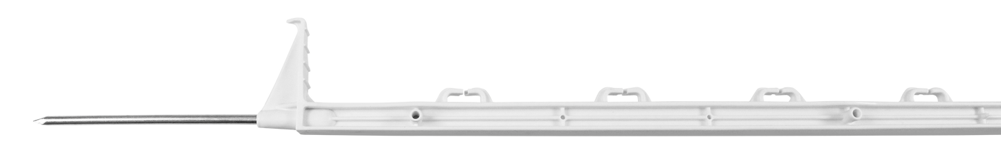 Słupek palik ogrodzeniowy pastucha 105 cm biały - 1 szt. | 11-1000-002