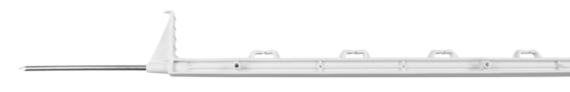 Słupek palik ogrodzeniowy pastucha 105 cm biały - 1 szt. | 11-1000-002