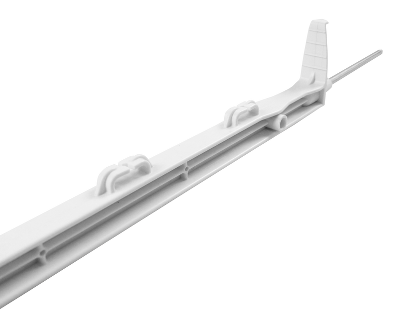 Słupek palik ogrodzeniowy pastucha 105 cm biały - 1 szt. | 11-1000-002
