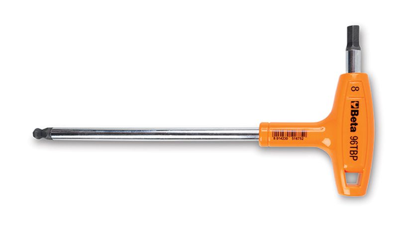 Klucze trzpieniowe HEX z odsadzoną kulistą główką i rękojeścią 5mm | 96TBP/5 - Centrum Techniczne Gałązka