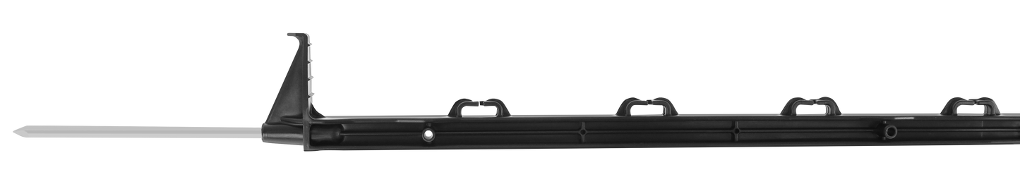 Słupek palik ogrodzeniowy pastucha 105 cm czarny - 1 szt. | 11-1004