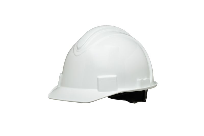 Hełm ochronny NORTH biały – lekki, wentylowany kask BHP | NSB10001E