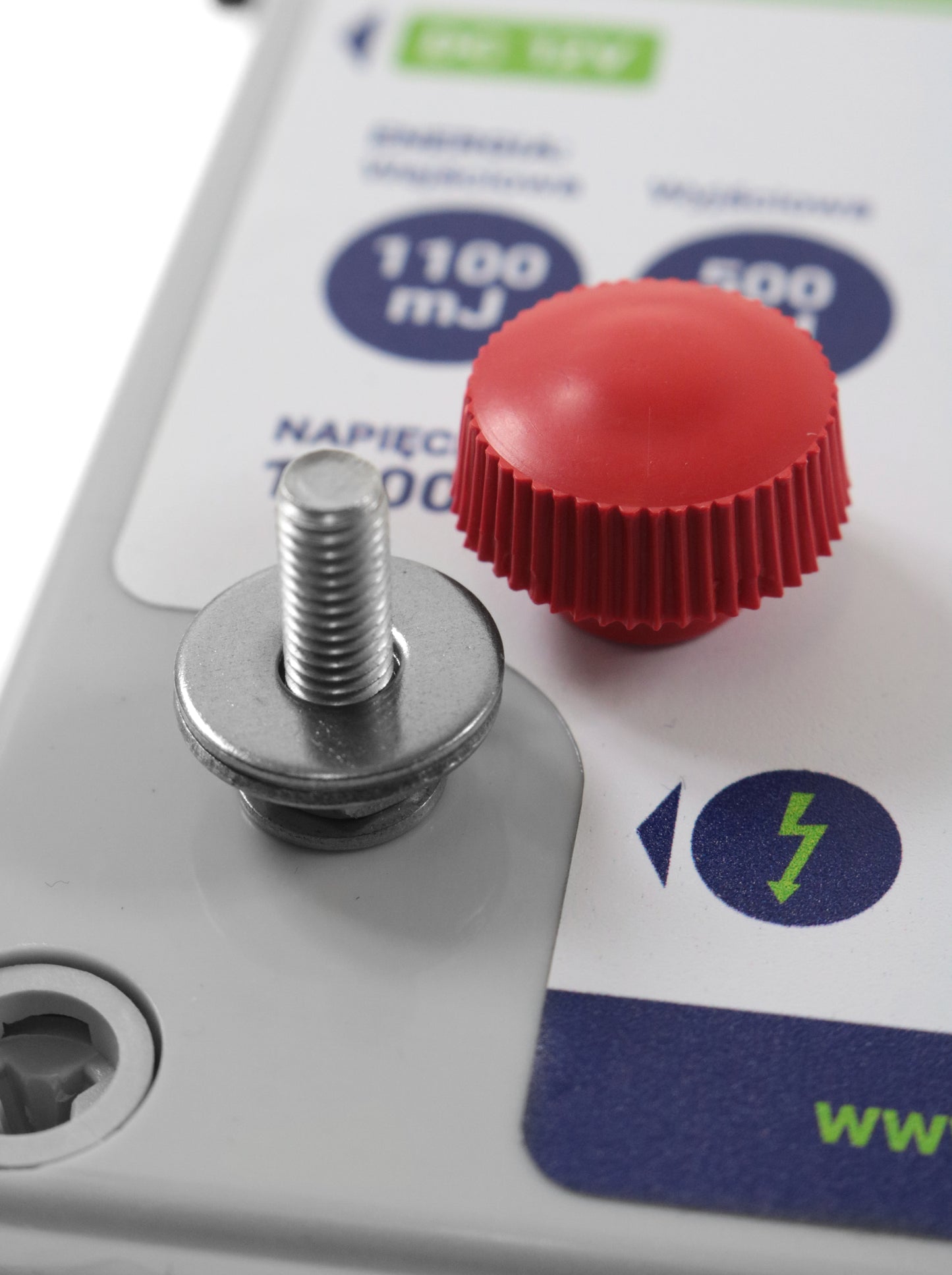 Kompletny zestaw elektryzatora pastucha z drutem izolatorami palikami i uziemieniem | PF-1100