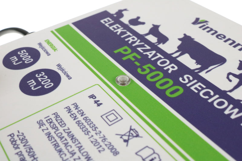 ELEKTRYZATOR SIECIOWY PASTUCH ELEKTRYCZNY 230V 5J | PF-5000