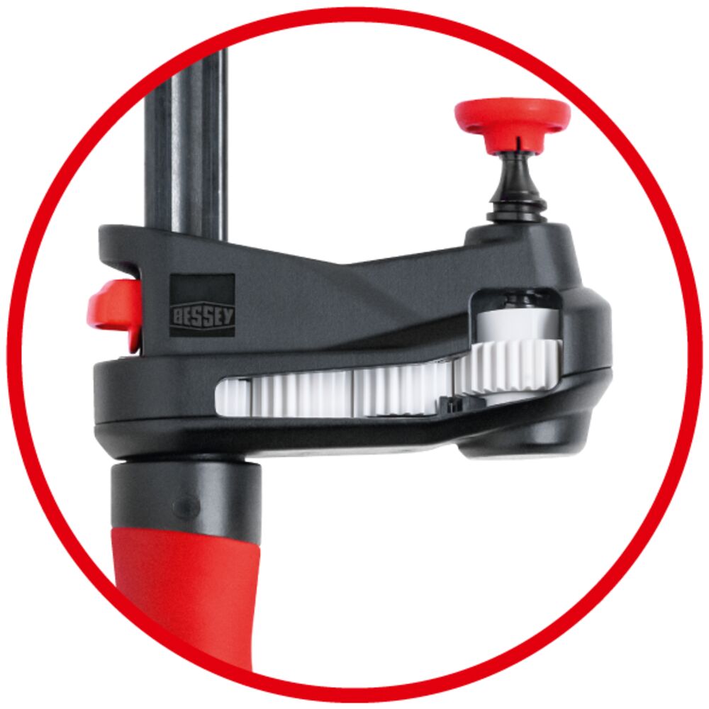 Ścisk stolarski z przekładnią do mocowania elementów warsztatowych 600/60 LIMITED GEARKLAMP | GK60