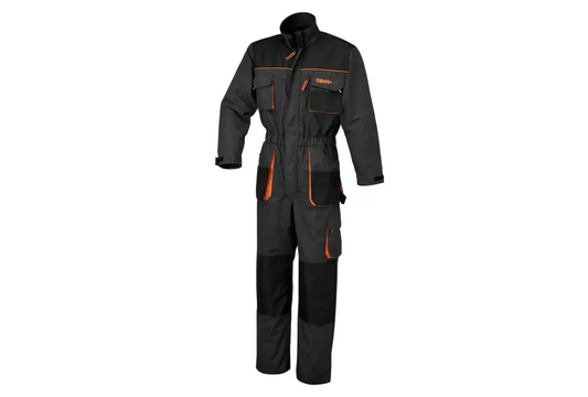 Szary kombinezon roboczy EASY 2XL – wygodna ochrona podczas pracy | 7905E/XXL