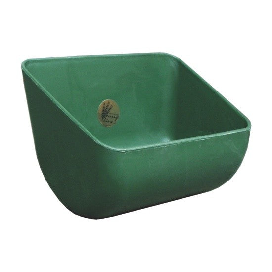 Koryto 14L zielone praktyczne i trwałe do karmienia zwierząt | 210-020-070