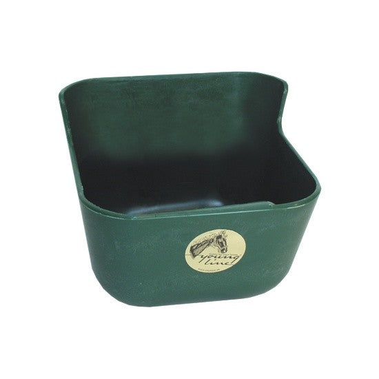 Koryto 7L zielone praktyczne i trwałe do karmienia zwierząt | 210-020-030