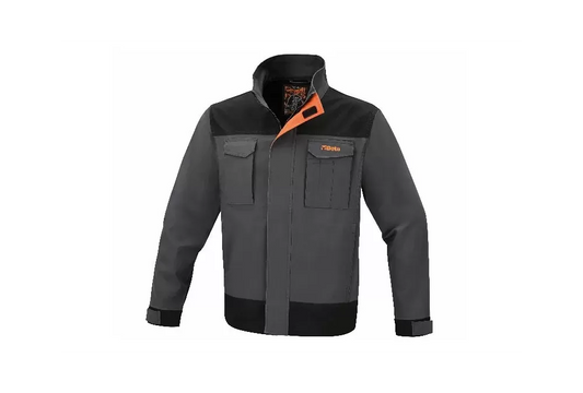 Kurtka robocza 7939G XL z bawełny stretch – elastyczna, wygodna i odporna na zużycie | 7939G/XL