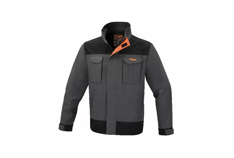 Kurtka robocza 7939G XL z bawełny stretch – elastyczna, wygodna i odporna na zużycie | 7939G/XL