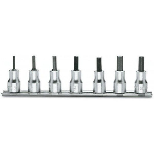 Zestaw nasadek 3/8" trzpieniowych HEX 3-10mm 7szt | 910PE/SB7
