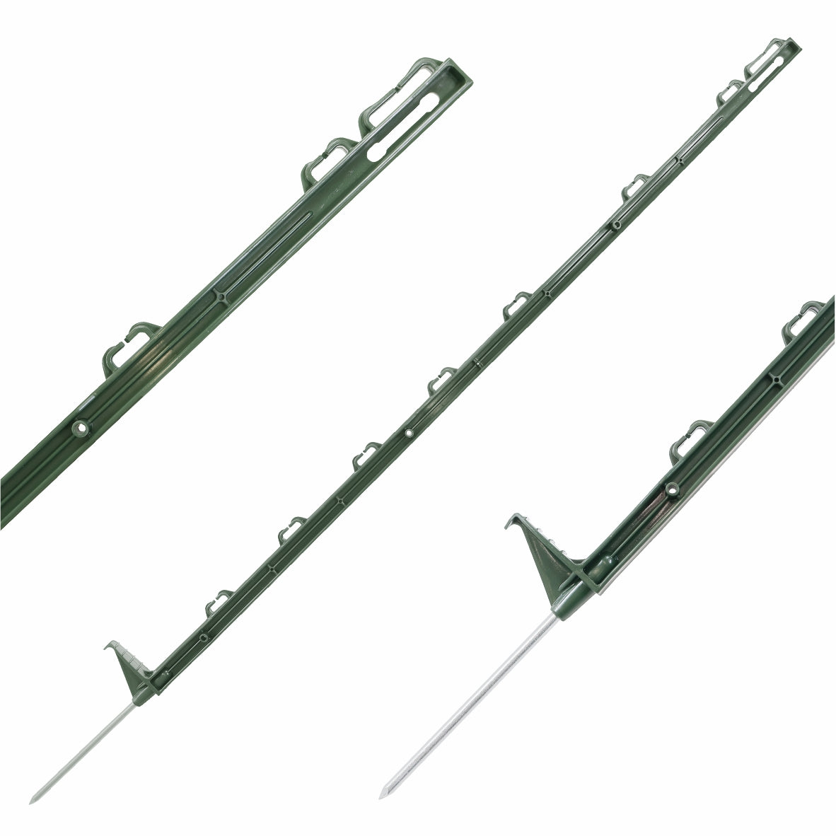 Słupek palik ogrodzeniowy pastucha 105 cm oliwkowy - 1 szt. | 11-1002