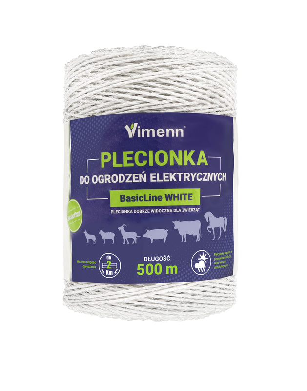 Elektryzator pastucha z plecionką izolatorami i uziemieniem do ogrodzeń | PF1100