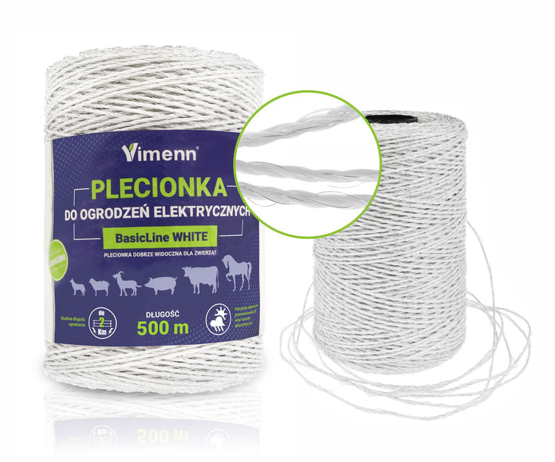 Elektryzator PF-3300 VIMENN w pakiecie z plecionką, izolatorami i bolcem uziemiającym