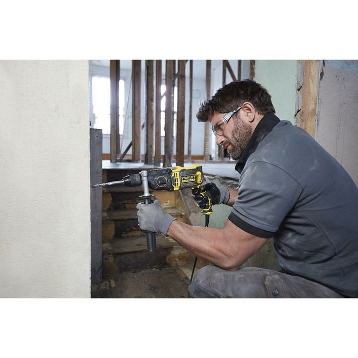 Wiertarka udarowa 1100W, 2-biegowa, mocna i niezawodna do wiercenia w metalu, drewnie i betonie | FMEH1100K-QS