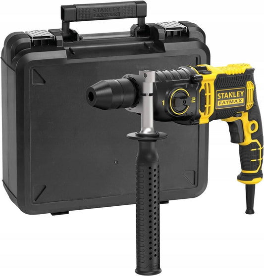 Wiertarka udarowa 1100W, 2-biegowa, mocna i niezawodna do wiercenia w metalu, drewnie i betonie | FMEH1100K-QS