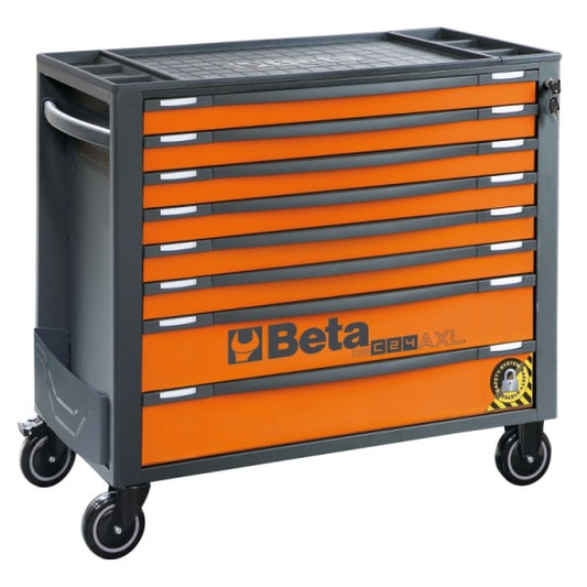 Wózek narzędziowy długi RSC24AXL pomarańczowy 8 szuflad | 2400/RSC24AXL/8-O - Centrum Techniczne Gałązka