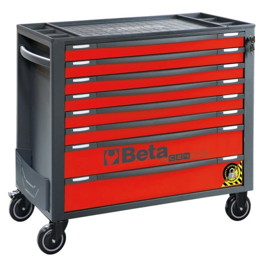 Wózek narzędziowy długi RSC24AXL czerwony 8 szuflad | 2400/RSC24AXL/8-R - Centrum Techniczne Gałązka