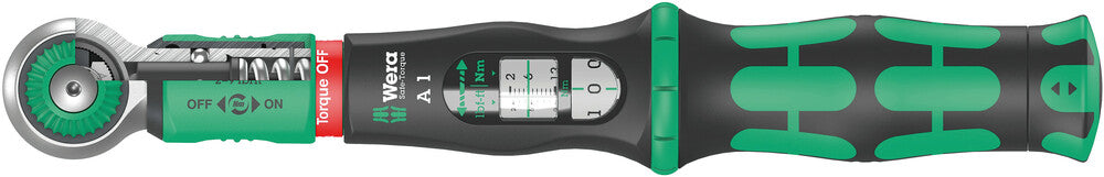 Klucz dynamometryczny Safe-Torque A 1 z zabierakiem czworokątnym 1/4", 2-12 Nm 1/4"x2-12 | 05075800001 - Centrum Techniczne Gałązka