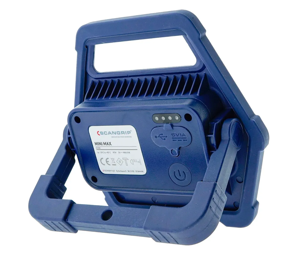 Lampa robocza SCANGRIP MINI MAX akumulatorowa 900 lumenów do mobilnego oświetlenia | 49.0530
