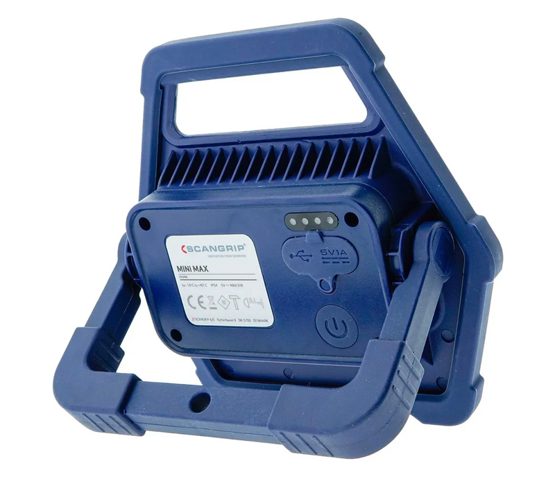 Lampa robocza SCANGRIP MINI MAX akumulatorowa 900 lumenów do mobilnego oświetlenia | 49.0530