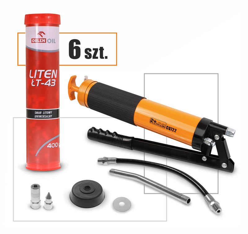 Smarownica C0722 + 6x ŁT-43 kartusz | 333/14