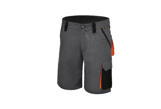 Spodnie krótkie BAW-Strech szare r. S – wygodne i elastyczne do pracy w ciepłe dni  | 7931G/S