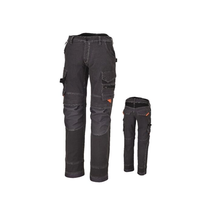Spodnie robocze z kieszeniami 7816G – funkcjonalność i wygoda na co dzień w pracy XS | 7816G/XS
