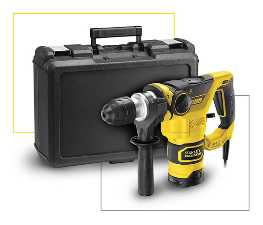 Młotowiertarka SDS+ 1250W 3,5J 4100 bpm – Mocne wiercenie i dłutowanie w betonie i murze | FME1250K-QS