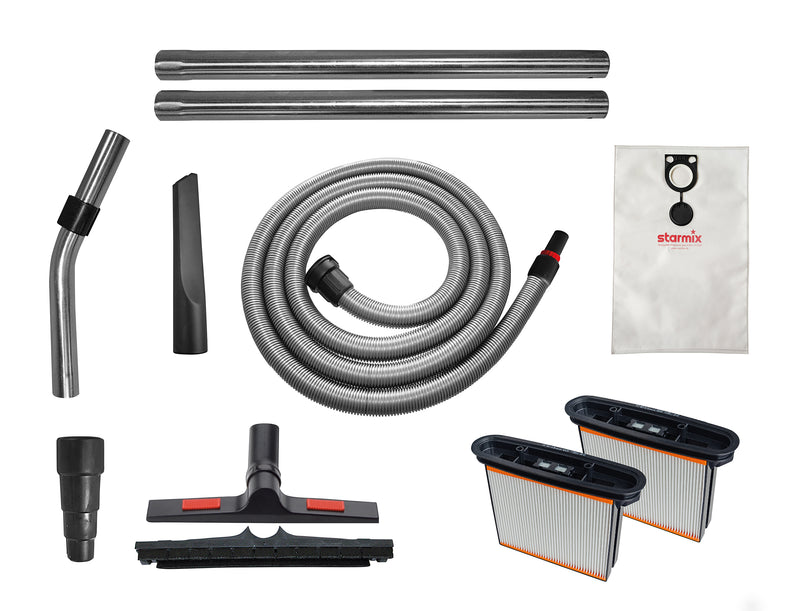 Odkurzacz przemysłowy automatyczne oczyszczanie filtrów 25L gniazdo ISC L-1625 Top | SX018577