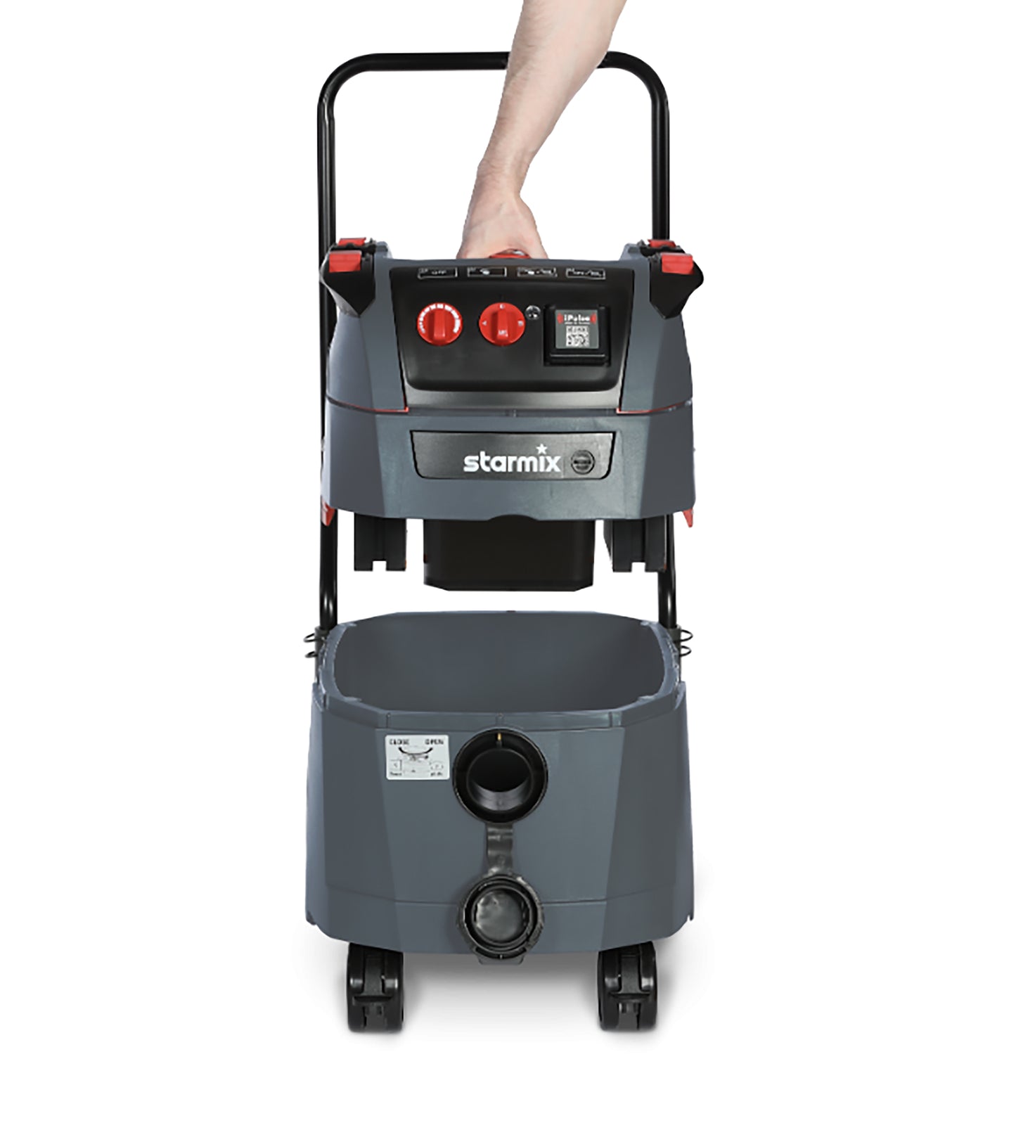 Odkurzacz przemysłowy automatyczne oczyszczanie filtrów 35L gniazdo iPulse L-1635 Top | SX018621