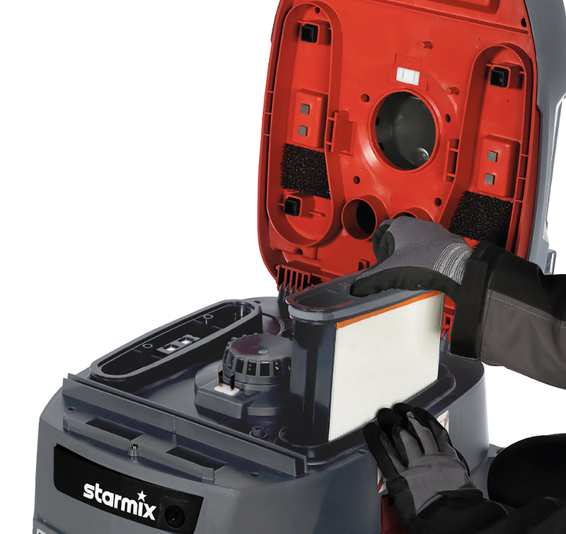 Odkurzacz przemysłowy automatyczne oczyszczanie filtrów 35L gniazdo iPulse L-1635 Top | SX018621